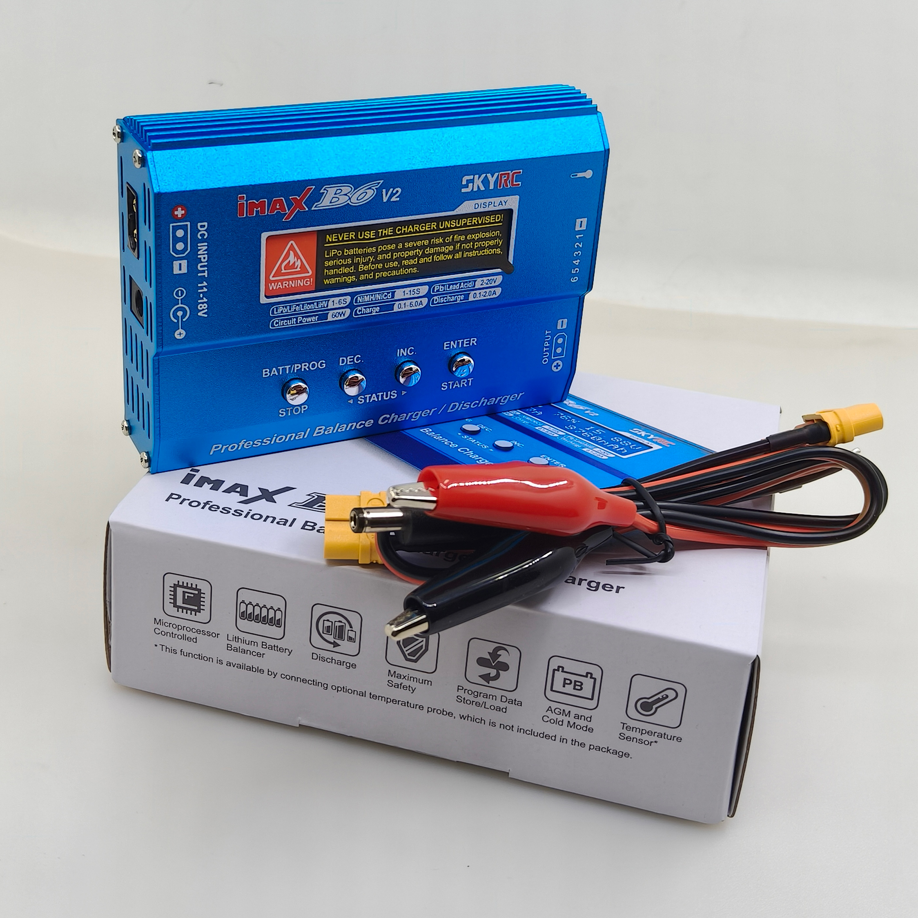 IMAX B6 / B6AC 80W T/XT60plug  – Drone Battery Adapter Bewertung und Preis