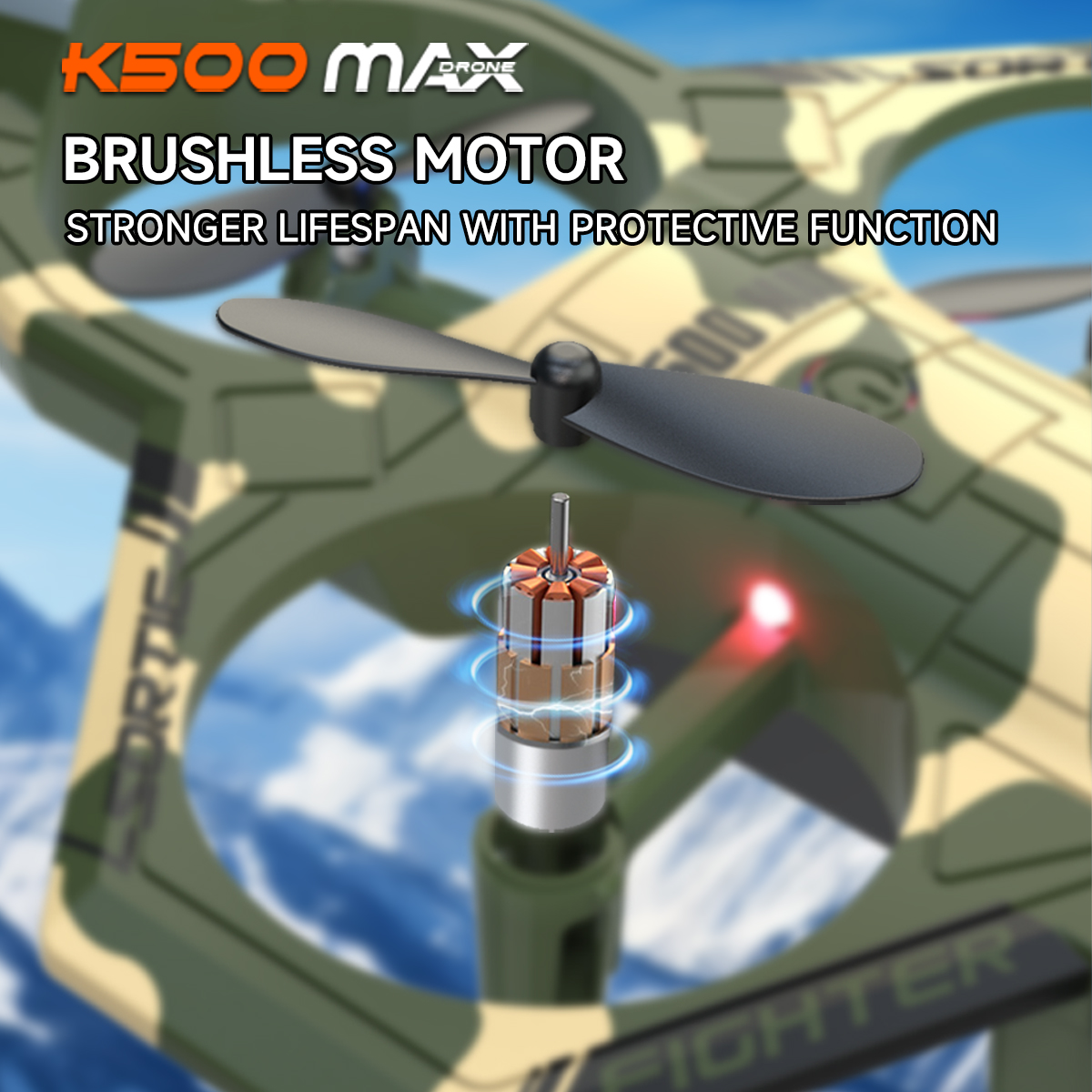 AXNEN K500 MAX RC Plane Fighte – Drone Beacon Light Bewertung und Preis