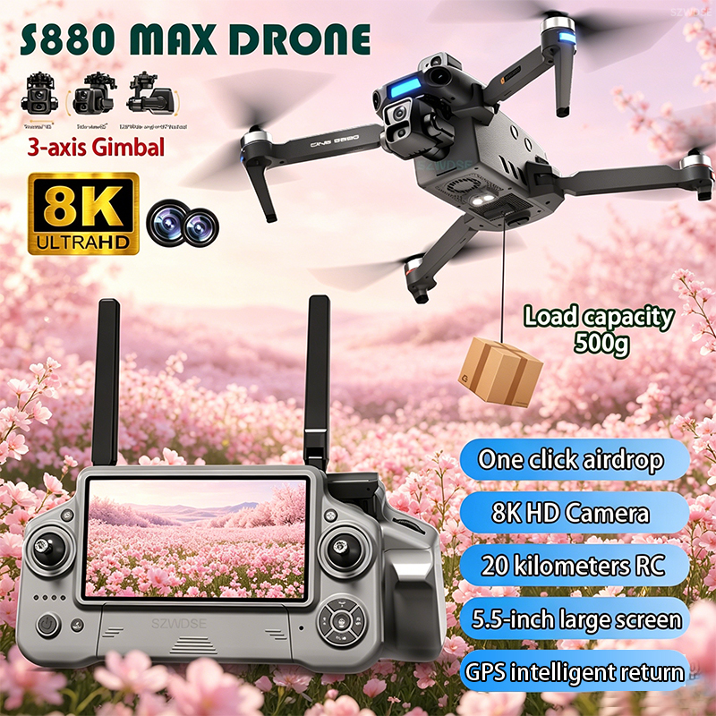 2026 New 8K Dual Camera Drone  – Drone Power Bank Bewertung und Preis