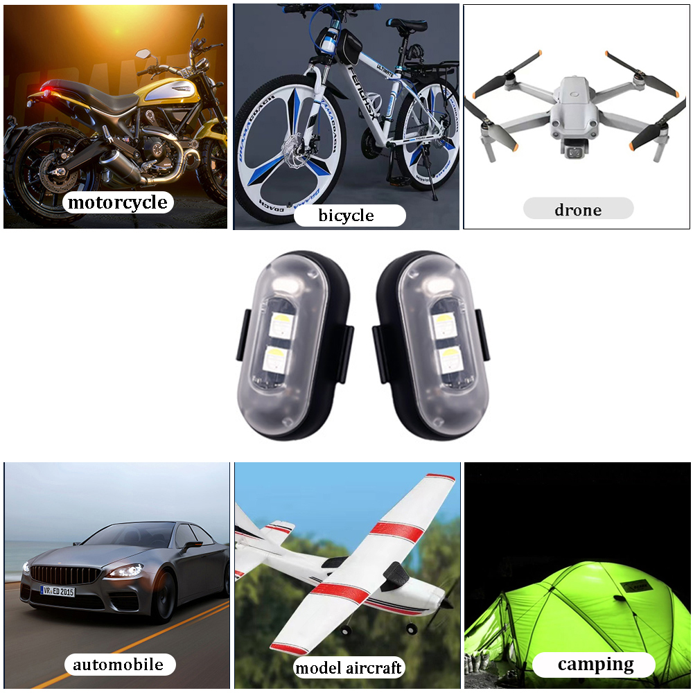 10x 4x 8Colors Wireless LED Dr – Drone Strobe Light Bewertung und Preis