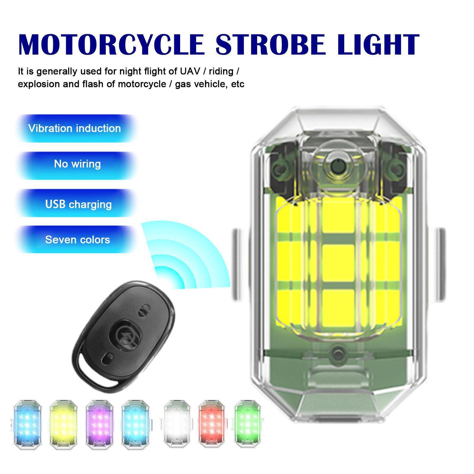 1/2/4Pc Remote Motorcycle Ligh – Drone Strobe Light Bewertung und Preis