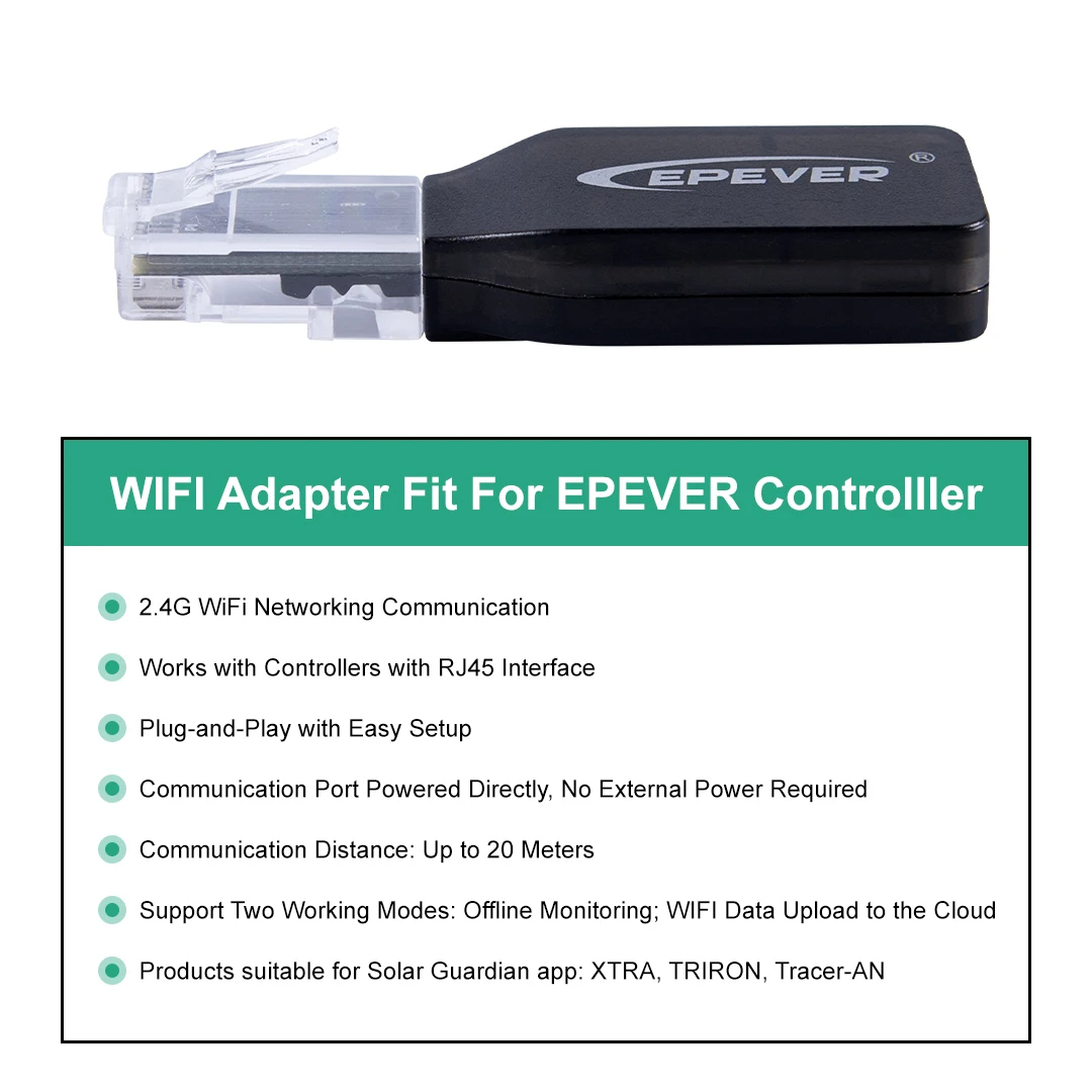 EPEVER WiFi 2.4G RJ45 D WIFI B – Drone Solar Charger Bewertung und Preis