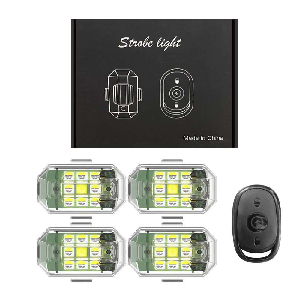 1/2/4pcs Wireless LED Drone St – Drone Strobe Light Bewertung und Preis